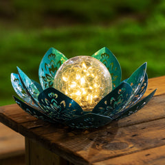 Solar Lotus Lights