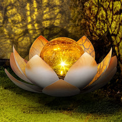 Solar Lotus Lights