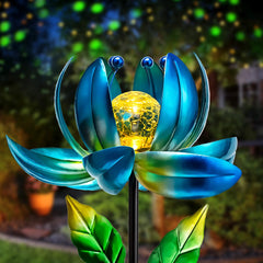 Solar Flower Wind Spinner