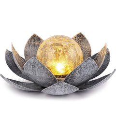 Solar Lotus Lights